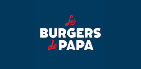 Logo Burgers de Papa, restaurant partenaire BeHype